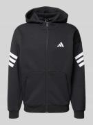 ADIDAS SPORTSWEAR Sweatjacke mit Kapuze in Black, Größe L