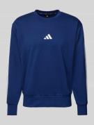 ADIDAS SPORTSWEAR Sweatshirt mit Label-Stitching in Marine, Größe L