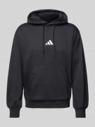 ADIDAS SPORTSWEAR Hoodie mit Logo-Stitching Modell 'FEELCOZY' in Black...