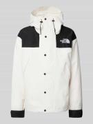 The North Face Windbreaker mit Label-Stitching in Weiss, Größe XXL