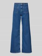 Vero Moda Wide Fit Jeans aus Baumwoll-Mix Modell 'KAYLA' in Blau, Größ...
