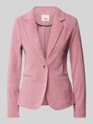 ICHI Blazer mit Paspeltaschen Modell 'KATE' in Rosa, Größe M