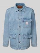 Levi's® Jeansjacke mit Brusttaschen Modell 'BROADWAY' in Hellblau, Grö...