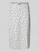 Tommy Jeans Midirock mit Zierschleife in Offwhite, Größe S