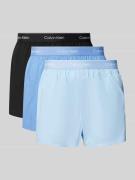 Calvin Klein Underwear Boxershorts mit elastischem Logo-Bund im 3er-Pa...