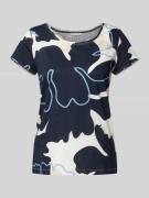 Tom Tailor Regular Fit T-Shirt aus reiner Baumwolle in Offwhite, Größe...