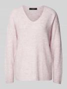 Vero Moda Regular Fit Strickpullover in Melange Modell 'CREWLEFILLE' i...