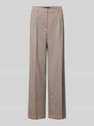 Vero Moda Loose Fit Stoffhose mit Bundfalten Modell 'NILA' in Sand, Gr...