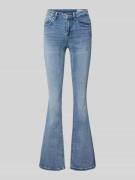 Vero Moda Slim Fit Bootcut-Jeans aus Baumwoll-Mix Modell 'FLASH' in He...