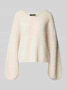 Vero Moda Oversized Strickpullover mit V-Ausschnitt Modell 'JULIETTE' ...