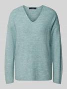 Vero Moda Regular Fit Strickpullover in Melange Modell 'CREWLEFILLE' i...