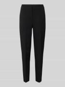 Vero Moda Tapered Fit Stoffhose mit hoher Taille Modell 'LINA' in Blac...