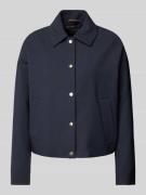 Windsor Blazer mit Leistentaschen in Marine, Größe 42