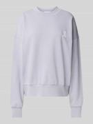 Armedangels Oversized Sweatshirt mit gerippten Abschlüssen in Lavender...