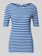 Marc O'Polo Regular Fit T-Shirt aus reiner Baumwolle in Royal, Größe X...