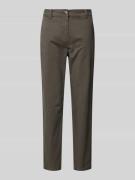 Vero Moda Tapered Leg Chino mit Knopf in Hornoptik Modell 'CHRISTY' in...
