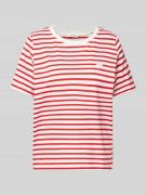 s.Oliver RED LABEL Relaxed Fit T-Shirt aus reiner Baumwolle mit Herz-S...