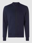 Hanro Sweatjacke mit Stehkragen in Dunkelblau, Größe S
