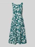 Vera Mont Cocktailkleid mit Kellerfalten in Bottle, Größe 42