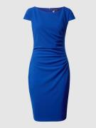 Paradi Cocktailkleid mit Raffungen in Royal, Größe 40