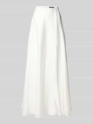 Swing Maxirock in A-Linie in Offwhite, Größe 44