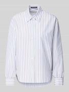 Luisa Cerano Hemdbluse mit Knopfleiste in Weiss, Größe 36