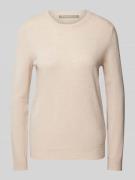(The Mercer) N.Y. Strickpullover aus reinem Kaschmir in Sand Melange, ...