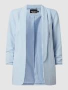Pieces Blazer mit Schalkragen in Hellblau, Größe XS