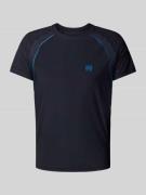 HOM T-Shirt mit Rundhalsausschnitt in BLACK, Größe L
