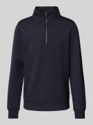 Casual Friday Sweatshirt mit Stehkragen Modell 'Sebastian' in Marine, ...