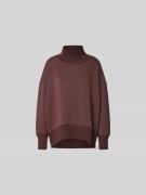 VARLEY Oversized Sweatshirt Stehkragen in Bordeaux, Größe L