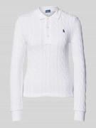 Polo Ralph Lauren Regular Fit Poloshirt aus reiner Baumwolle in Weiss,...