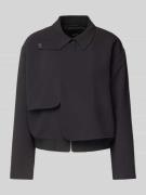 Someday Blazer mit Umlegekragen Modell 'Necilia' in Black, Größe 42