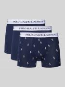 Polo Ralph Lauren Underwear Trunks mit elastischem Logo-Bund im 3er-Pa...