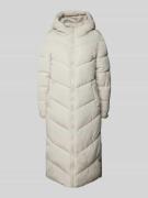 ZABAIONE Steppmantel mit Kapuze in Beige, Größe M