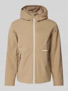 Jack & Jones Jacke mit Kapuze Modell 'ADAM' in Beige, Größe XL