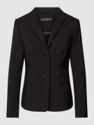 Betty Barclay Blazer mit angedeuteten Taschen in Black, Größe 36