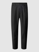 Drykorn Bundfaltenhose mit mit Woll-Anteil Modell 'CHASY' in Black, Gr...