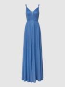 TROYDEN COLLECTION Abendkleid mit Herz-Ausschnitt in Bleu, Größe 38