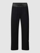 LIU JO SPORT Sweatpants mit Label-Detail in Black, Größe M