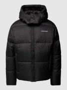 Pegador Steppjacke mit Kapuze Modell 'MARGO' in Black, Größe XL