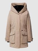 Didriksons Parka mit Kapuze Modell 'BRITT' in Beige, Größe 44