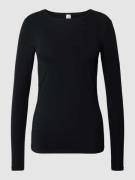 Skiny Longsleeve mit Rundhalsausschnitt in Black, Größe 36