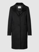 s.Oliver RED LABEL Mantel mit Reverskragen in Black, Größe 46