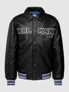 KARL KANI Jacke in Leder-Optik in Black, Größe S