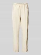 Tommy Hilfiger Tapered Fit Leinenhose mit Bügelfalten Modell 'CASUAL L...