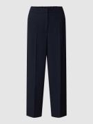 Tommy Hilfiger Cropped Hose in unifarbenem Design in Marine, Größe 40