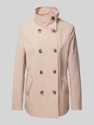 Christian Berg Woman Selection Trenchcoat mit Stehkragen in Rose, Größ...