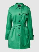 Fuchs Schmitt Trenchcoat mit Bindegürtel in Gruen, Größe 42
