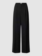 Copenhagen Muse Stoffhose in Melange-Optik in Black, Größe L
